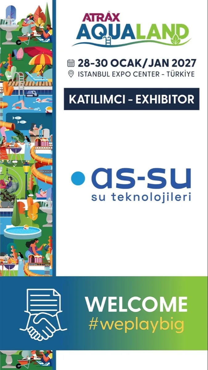 Atrax AquaLand 2027 Fuarındayız