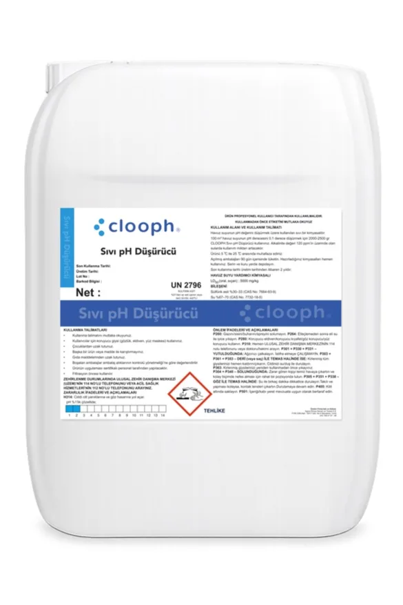 CLOOPH Sıvı pH Düşürücü