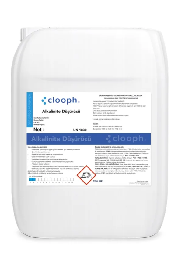 CLOOPH Alkalinity Düşürücü