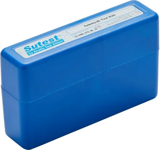 SUTEST Amonyak (NH) Test Kiti (Kolorimetrik) Damla Seri
