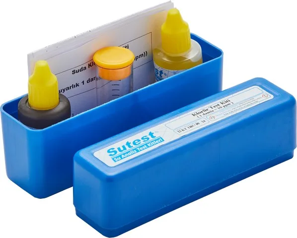 SUTEST Klorür Test Kiti (Titrimetrik) Damla Seri