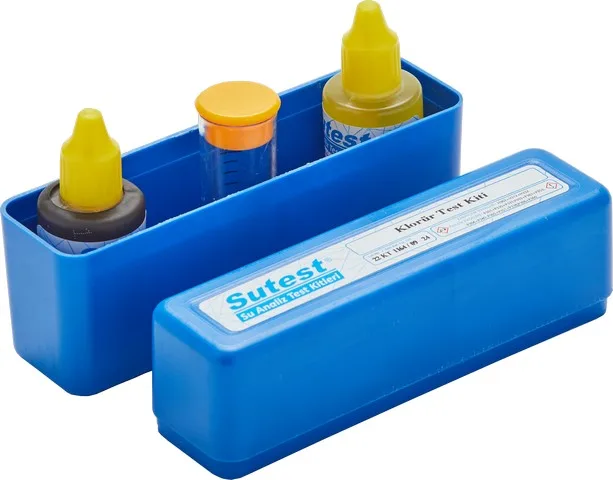 SUTEST Klorür Test Kiti (Titrimetrik) Damla Seri