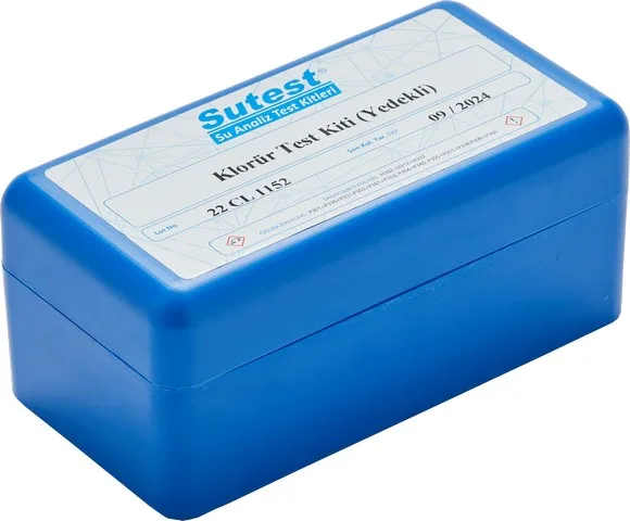 SUTEST Klorür Test Kiti (Titrimetrik) Damla Seri