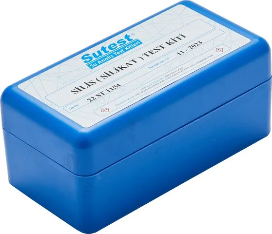 SUTEST Silikat(Silis) Test Kiti (Kolorimetrik) Damla Seri