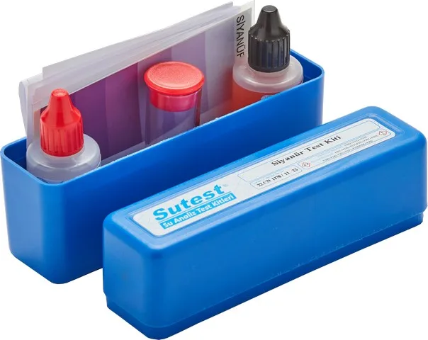 SUTEST Siyanür Test Kiti (Kolorimetrik) Damla Seri