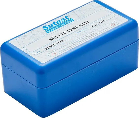 SUTEST Sülfit Test Kiti (Kolorimetrik) Damla Seri