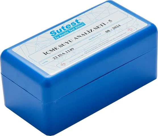 SUTEST İçme Suyu Analiz Seti 5 Damla Seri